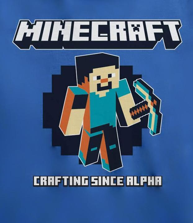 Actual product image Minecraft Crafting Since Alpha TShirt (128)