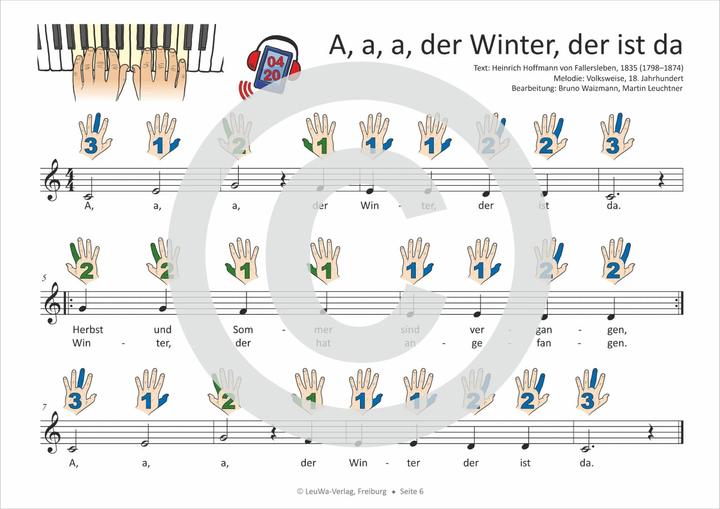 Actual product image Einfacher!-Geht-Nicht: 34 Kinderlieder BAND 1+2 für Klavier und Keyboard (+Play-Along Download (German, Bruno Waizmann, Martin Leuchtner, 2023)