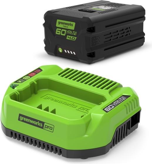 Produktbild Greenworks 60V 4Ah battery and universal charger kit (60 V)
