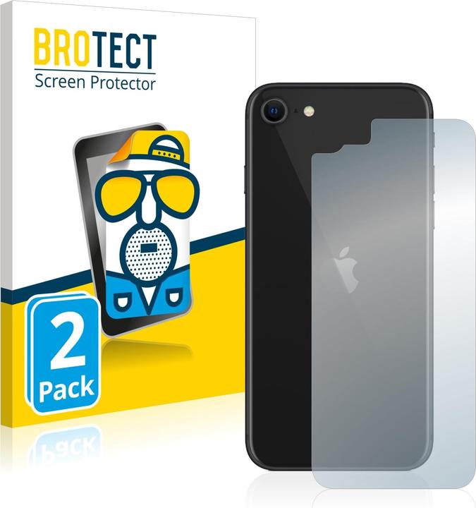 Produktbild BROTECT Entspiegelungs-Schutzfolie Displayschutz Matt (2 Stück, Apple iPhone SE (2nd Gen))