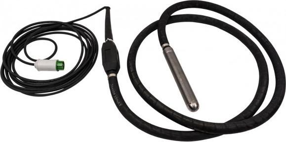 Elmag - Hochfrequenz Innenrüttler Ø38mm, 5m Schlauch, Flaschenlänge 320mm, 42V / 200 Hz / 6A, thermi (Concrete compactor)