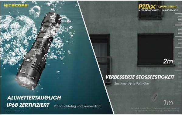 Produktbild Nitecore P20iX - 4000 Lumen (14 cm, 4000 lm)