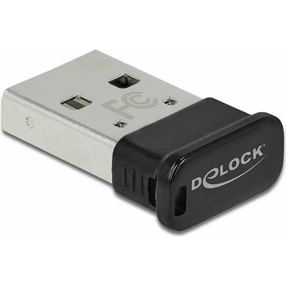 Thumbnail - Delock USB-Bluetooth-Adapter 61004 V4.0, 7mm (Sender & Empfänger), Bluetooth Audio Adapter, Schwarz