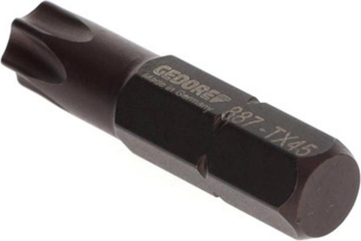 Actual product image Gedore 887 TX T45 Screwdriver Bit 5/16" Inner TX T45 (5/16")