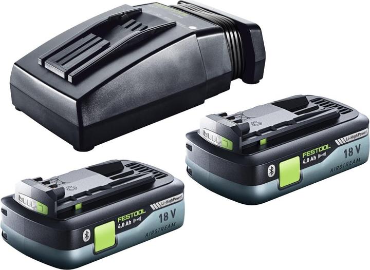 Actual product image Festool CTLC SYS Cordless Mobile Dust Extractor 36V (2x 18V) Dust Class L + 2x Batteries 4.0 Ah +