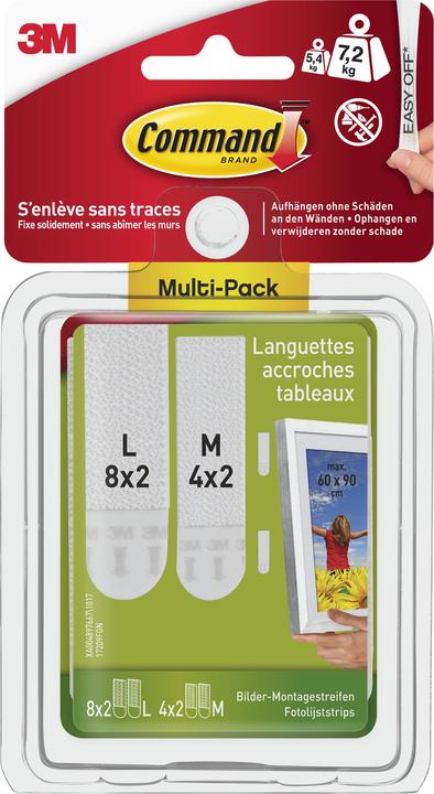 Image du produit Command Bildermontage Strips, Vorteilspack