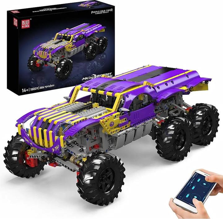 Actual product image Mould King Technik Tiger Climbing Truck