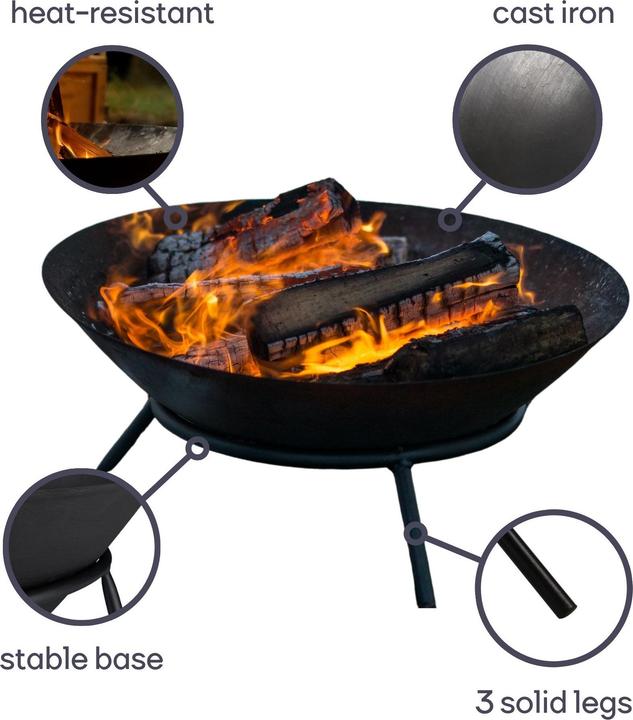 Produktbild Toolland Feuerschale (56 cm)