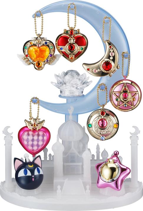 Actual product image Bandai Sailor Moon - Moon Castle Accessory Stand Set