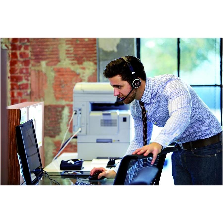 Thumbnail - Jabra Evolve 65 SE MS (Kabellos, USB-A), Office Headset, Schwarz