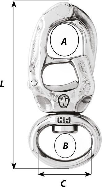 Produktbild Wichard WI Trigger Schnappschäkel