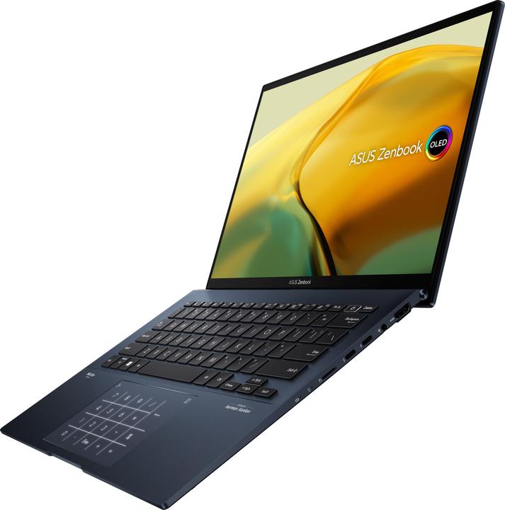 Produktbild ASUS Zenbook 14 OLED Französisches Modell (14", 512 GB, 16 GB, Ohne Tastaturlayout, Intel Core i7-1260P)