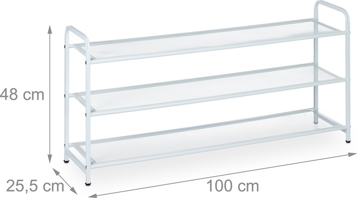 Immagine prodotto Relaxdays Portascarpe (100 x 25,5 x 48 cm)