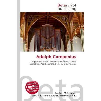 Adolph Compenius, Fachbücher
