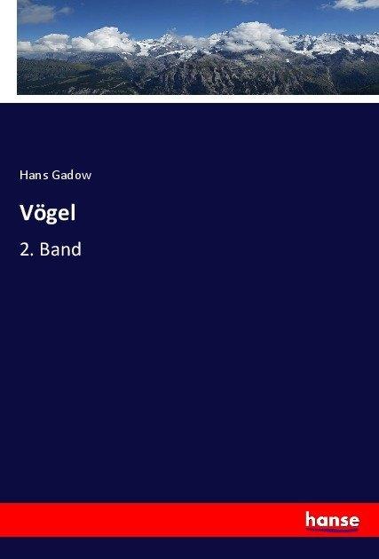Produktbild Vögel (Deutsch, Hans Gadow, 2017)