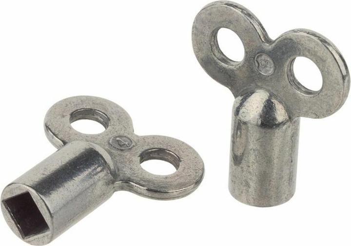 Magni Entlüftungsschlüssel, 5 mm, für Heizkörper 4-Kant(2x)
