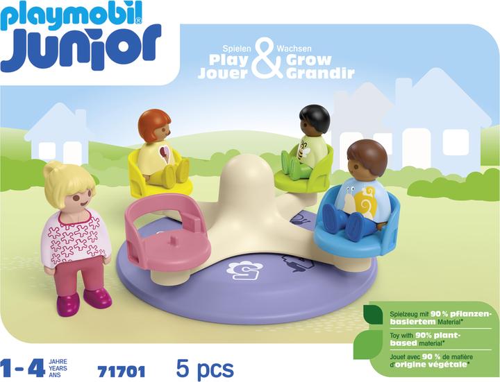 Actual product image Playmobil 71701 Playm. 1.2.3: Number carousel (71701, Playmobil 1.2.3)