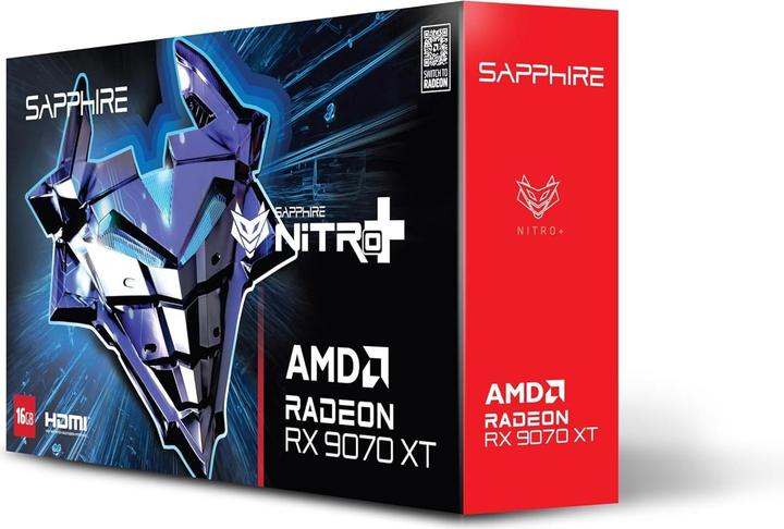 Immagine prodotto Sapphire Nitro+ Radeon RX 9070 XT (16 GB)