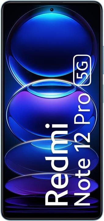 Actual product image Xiaomi Redmi Note 12 Pro 5G (128 GB, Midnight Black, 6.67", Dual SIM, 50 Mpx, 5G)