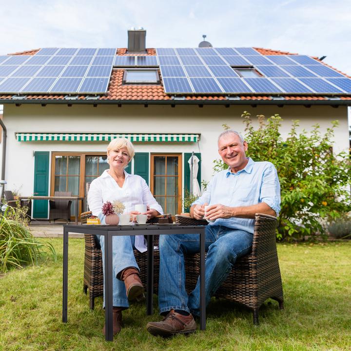 Actual product image Relaxdays Garden table (78 x 78 x 74 cm)