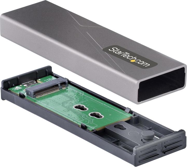 Actual product image StarTech com M2-USB-C-NVME-SATA, Box esterno SSD, M.2, M.2, 10 Gbit/s, Collegamento del dispositivo (M.2)