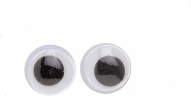 Image du produit Glorex Wackelaugen 10mm rund 10St