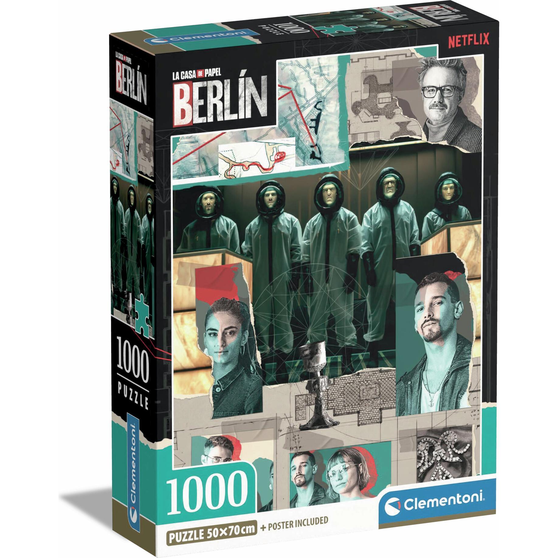 Clementoni Multicolore 1000 Pz - Berlin (1000 Pezzi)