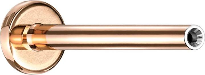 Image du produit Star Piercing Tige de labret Micro Threadless or rose (Titane, sans laiton)