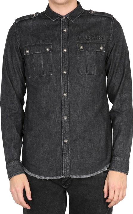 Produktbild Balmain Cotton Denim Shirt (40)