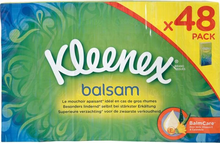 Kleenex mouchoirs Balsam 48 paquets of 9 pièces