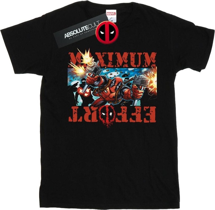 Actual product image Mens Deadpool Maximum Effort T-Shirt (M)