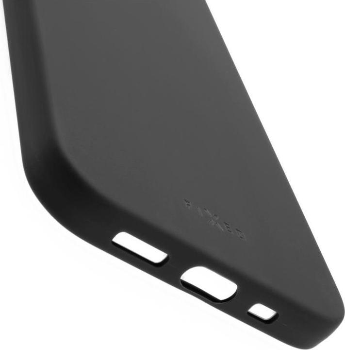 Produktbild Fixed Geschichte weicher Gummi -Hülle für Samsung Galaxy S24, Schwarz (Samsung Galaxy S24+)