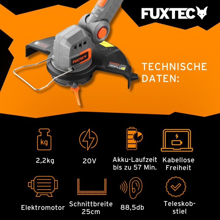 Produktbild Fuxtec FX-E1RT20 SET (Kunststoffmesser)