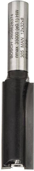 Image du produit Bosch Professional Zubehör Fraise à rainurer 8 mm, D1 12 mm, L 32