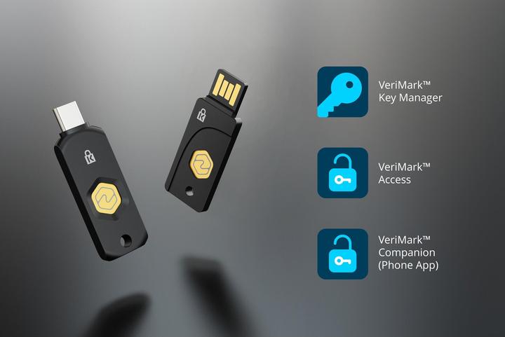 Actual product image Kensington VeriMark NFC+ Security Key - USB-A