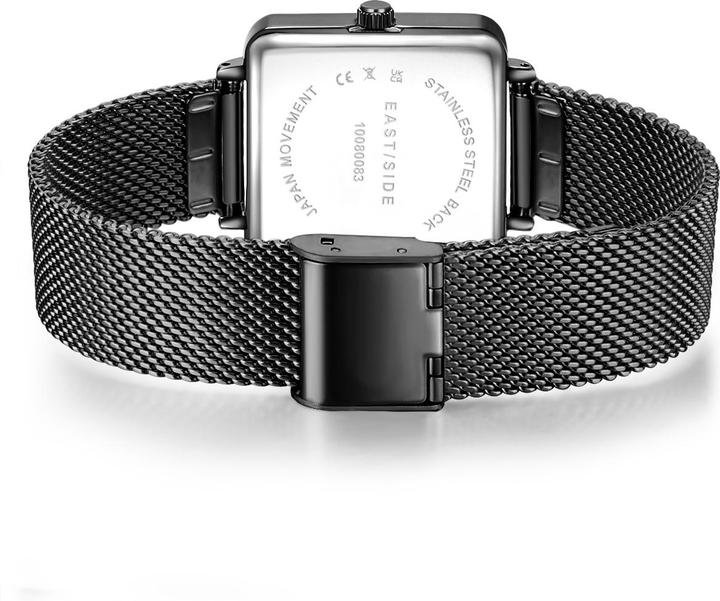 Immagine prodotto Eastside Orologio al quarzo da donna Grand in acciaio inox antracite - 24167 (Orologio da polso analogico, 37.60 mm)