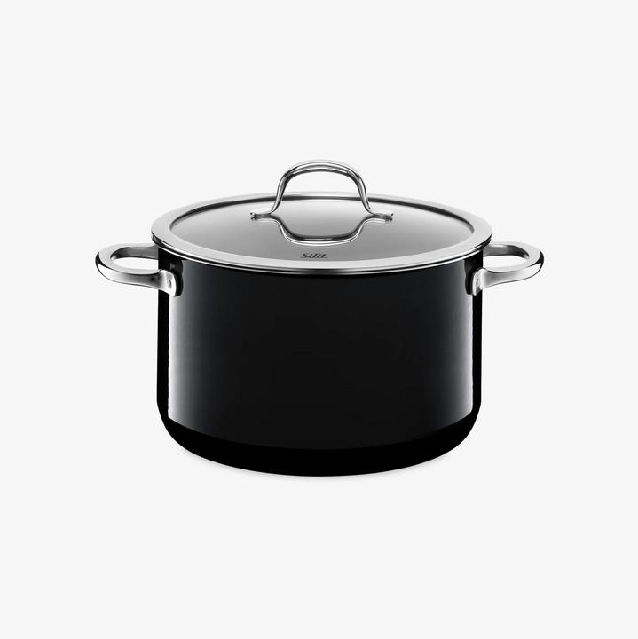 Actual product image Silit m.D.20cm Passion Black (16 cm, Casserole + Stewpot, Ceramic)