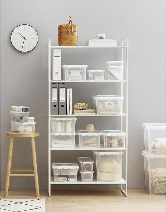 Productafbeelding Orthex Clipbox SmartStore Home van PP in kleur transparant, 40x30x32 cm inhoud: 25 l (30 cm, 25 l, 1x)