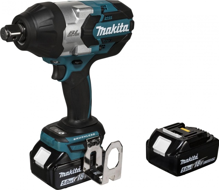 Produktbild Makita DTW1002RTJ Akku-Schlagschrauber 18V, 2x5,0Ah Li-Ion, 1000 Nm, 1 (Akkubetrieb)