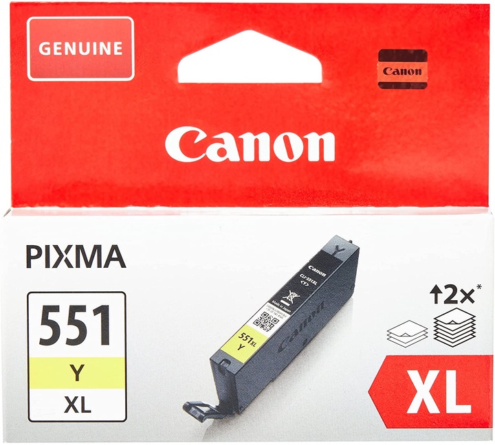 Actual product image Canon Cli-551y XL (Y)