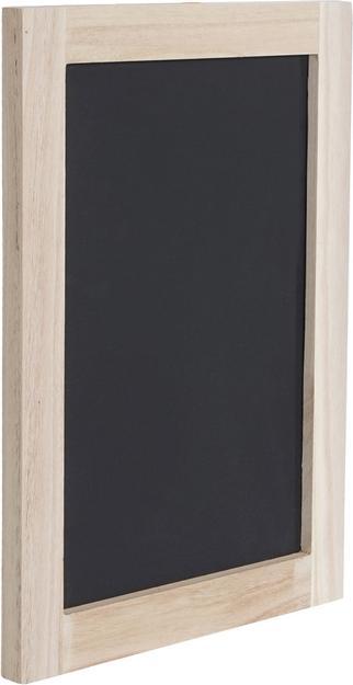 Immagine prodotto Mendler 2x Lavagna a muro, lavagna per scrivere in ardesia Lavagna decorativa per avvisi - 40x30cm