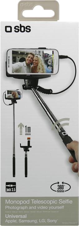 Immagine prodotto SBS Bastone da selfie con spina jack da 3,5 mm
