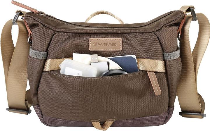 Actual product image Vanguard Veo Go 21 KG cameraschoudertas Khaki Bruin (Camera shoulder bag, 21 l)