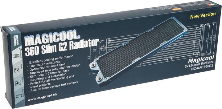 Produktbild MagiCool G2 Slim Radiator 16 FPI (120 mm)