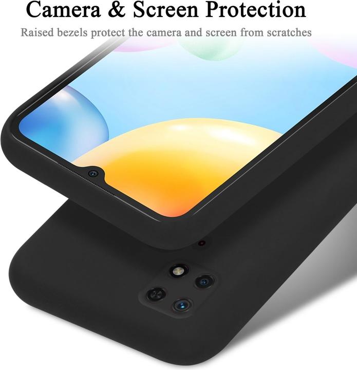 Produktbild Cadorabo TPU Liquid Silicone Case Hülle für Xiaomi RedMi 10C / POCO C40 (Xiaomi Redmi 10C, Xiaomi Poco C40)