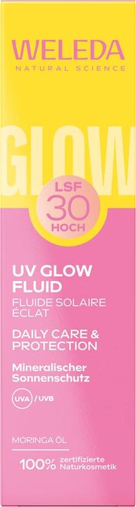 Actual product image Weleda UV Glow (Sun lotion, SPF 30, 30 ml)