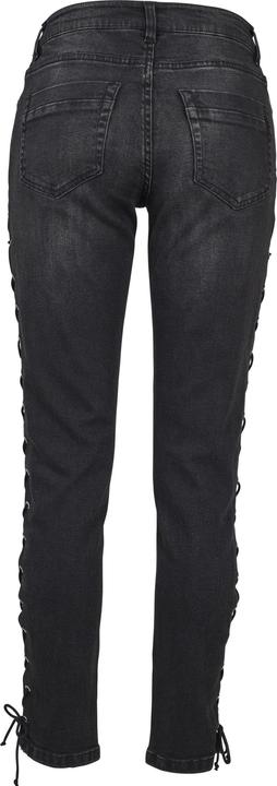 Produktbild Urban Classics Ladies Denim Lace Up Skinny Pants (26)