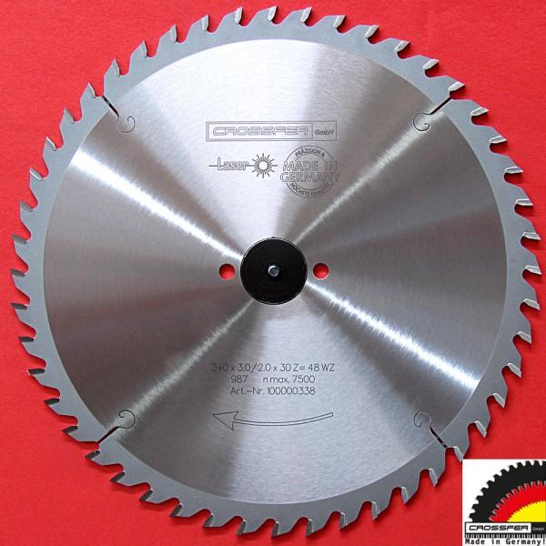 Produktbild Crossfer - Profi HM-Kreissägenblatt universal Holz 240 mm