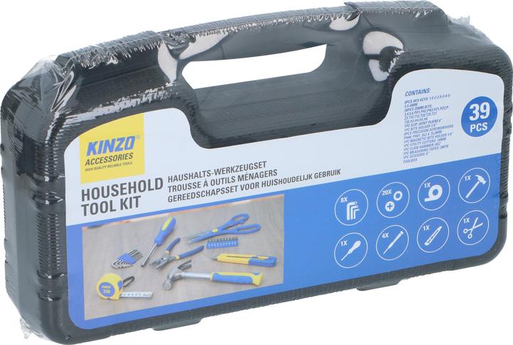 Produktbild Kinzo Home tool kit (39 Teile)