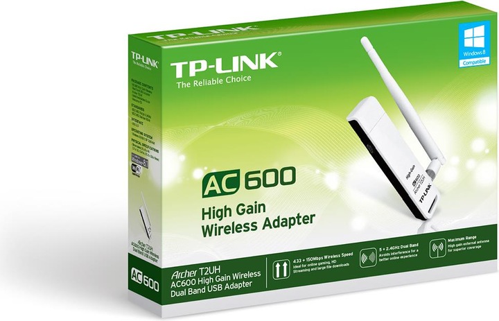 Actual product image TP-Link Archer T2UH (USB 2.0)